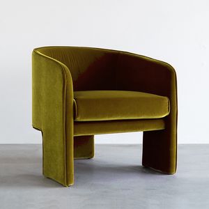 Furnistyle Fauteuils modernes confortables canapé simple chaise latérale <span class=keywords><strong>club</strong></span> chaise de loisirs pour le salon, bureau à domicile chaise de loisirs simple - Product Image 2