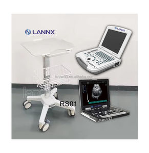 LANNX-Carrito médico de ultrasonido RS01, carrito de estilo de panel grande fijo de cuatro ruedas para máquina de ultrasonido Doppler de color - Product Image 2