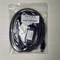 Cable de Descarga Original Mitsubishi USB-SC09-FX para Programación de PLC (FX3U/1N/2N) - Automatización y Uso Industrial