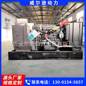 Groupe électrogène diesel Weichai 100 kW 400/230 V 50 Hz avec télécommande pour chantier, hôtel et alimentation de secours - Product Image 2