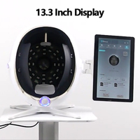 Portable 3D Ai Lamp Scan Skin Analyzer Machine Skin Analysis Machine Facial Uv Lcd Wifi Skin Detector Machine