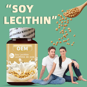 Biologische sojalecithine fosfolipiden supplement voor een mooiere huid, sojalecithine <span class=keywords><strong>capsules</strong></span> van Town Healthcare. - Product Image 4