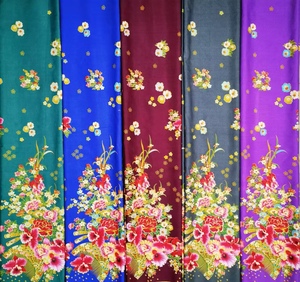 Индивидуальный принт Саронг Батик Индонезия тайский саронг Лунги Мужчины Золотой батик парео - Product Image 2