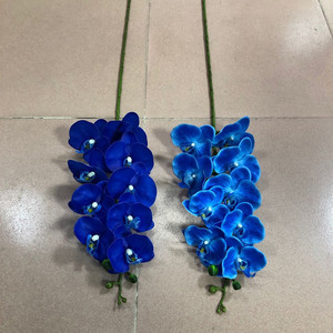 Decoración para el Hogar de Navidad, Año Nuevo, Halloween, Regreso a Clases, Año Nuevo Chino, Plantas Artificiales de Orquídeas <span class=keywords><strong>Vanda</strong></span> - Product Image 4