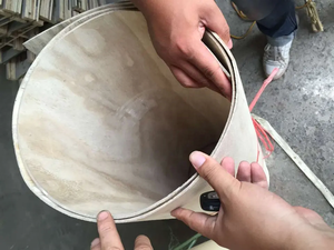 Plaque magique en forme de U de 3mm 5mm 9mm 12mm Contreplaqué courbé flexible - Product Image 5