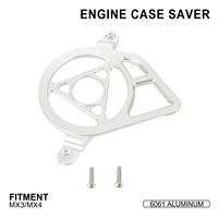 Penutup Casing Motor Aluminium 6061 untuk Talaria Sting MX3 MX4, Pelindung Mesin Sepeda Motor Listrik