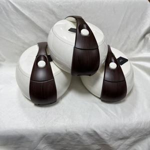 Modern 3-Piece <b>Egg</b>-Shaped ABS Plastic Food Warmer Containers with Insulation (4L/5L/6L)-Multifunction Kitchen Use - Product Image 6