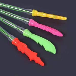 Baguette à bulles en plastique PVC unisexe de 46cm, <span class=keywords><strong>grand</strong></span> couteau, jouet de soufflage d'eau pour étal de marché de <span class=keywords><strong>nuit</strong></span>, outil essentiel d'affaires - Product Image 5