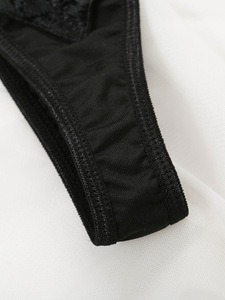 Deep Love Plus Size <span class=keywords><strong>reggiseno</strong></span> e mutandine da donna intimo camicia da notte cuore erotico Sexy Lingerie Set donna - Product Image 4