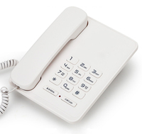 CFH--Design élégant Téléphone basique Téléphone de bureau pour usage domestique/bureau