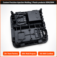 Pièces moulées par injection personnalisées en ABS, PC, PA66, POM, TPU, PP, PVC, PET, HDPE, PMMA, composants moulés avec précision pour usage industriel