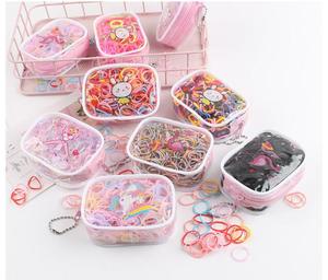 Élastiques pour enfants de <span class=keywords><strong>petite</strong></span> taille sans dommage bandes de cheveux colorées - Product Image 2