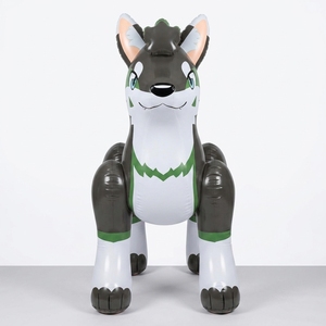 MythAnimalCreate Feral Kurosuke Juguete Inflable de PVC con Cabeza de Peluche, Pequeño Repuesto - Product Image 3