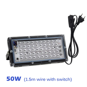 50W/100W LED <span class=keywords><strong>UV</strong></span> Reflector Lámpara de escenario Impermeable 110V Disco Fiesta Iluminación Fuente de alimentación de CA Nueva versión - Product Image 3