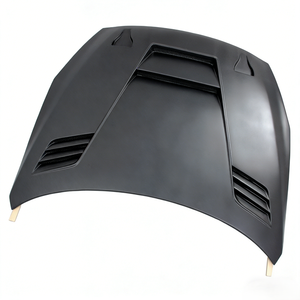 Lightweight Matte Carbon Fiber Hood for Nissan GTR R35 2008-2016 Overtake Style <b>Vented</b> Engine Cover - Product Image 1