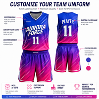 Uniformes de Baloncesto Personalizados de Primera Calidad con Degradado, Conjuntos Sublimados para Equipos de Canadá, para Clubes y Torneos, Kits Transpirables de Alto Rendimiento DriFit