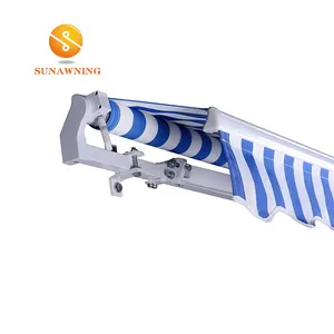 SUNAWNING Ningbo Sunflower Shading Equipment retractable awnings prices,telescopic awning,shop front awning