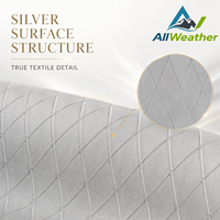 Tissu composite léger en nylon et polyester mélangé, tissé Ripstop X-PAC, imperméable et respirant, pour sacs d'extérieur