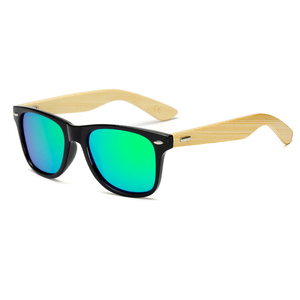 Occhiali da Sole in Bambù UV400 Unisex con Lenti Fotocromatiche e Montatura Italiana in PC alla <span class=keywords><strong>Moda</strong></span>, Polarizzati e Colorati - Product Image 2