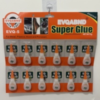 Vente directe d'usine colle Super forte blister à séchage rapide Super colle 502 adhésifs et produits d'étanchéité pour coller fermement