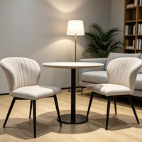 Chaise de lecture moderne et simple, fauteuil de salle à manger minimaliste italien pour la maison et le restaurant