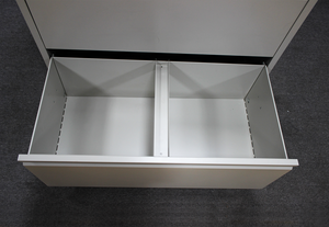 Armoire de classement en métal à 3 tiroirs, large, en acier, pour la maison, lettres A4, casiers de rangement avec serrure à clé - Product Image 6