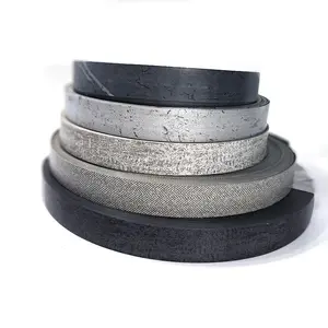 Accessories PVC Edge Banding Grey Edge Banding Strips Sold From Factory For Furniture Decoration