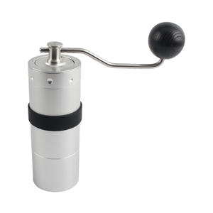 Moulin à café manuel en aluminium, moulin à café portable, moulin à grains de café portable avec manivelle - Product Image 2