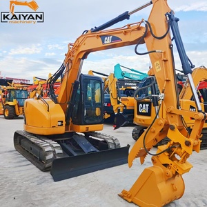Para excavadora mini japonesa 308D de 8 toneladas, oruga de goma, pulgar hidráulico, acoplador rápido 180, hoja dozer, cucharón de 0.28m de capacidad, 735 - Product Image 3