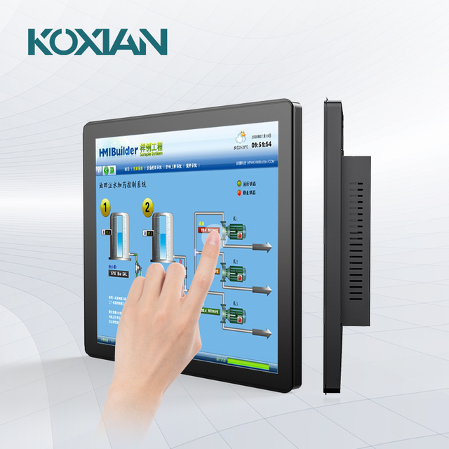 15"/ 15.6" Anti Interference Industrial Touch Screen Monitor With Screen and Rugged Structure Customization Supported