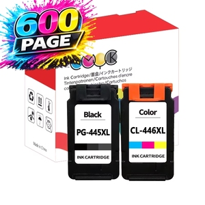 兼容佳能<span class=keywords><strong>Pixma</strong></span> MG2440/2540/2545墨盒/2940/3040批发型号PG445xl/CL446xl - Product Image 1