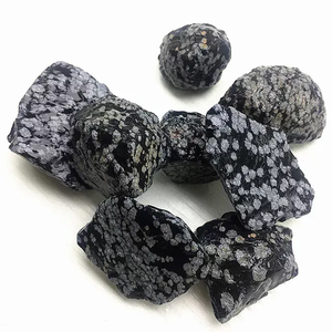 Ide Produk Baru Harga Batu Kuarsa Mentah Kuarsa Alami 2023 Obsidian Kepingan Salju Kasar - Product Image 5