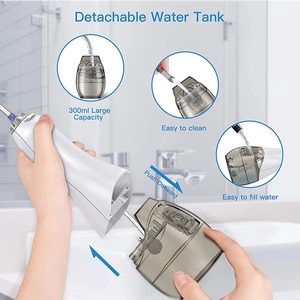 H2ofloss <span class=keywords><strong>2023</strong></span> Irrigador de hilo dental superventas OEM/ODM Flosser de agua para dientes y aparatos ortopédicos Inalámbrico Jet Pick - Product Image 3