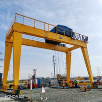 Grue à portique à double poutre pour applications industrielles 6 tonnes 10 tonnes Équipement industriel