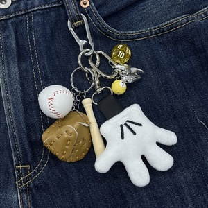 Porte-clés Miki Palm mignon <span class=keywords><strong>de</strong></span> dessin animé, breloque <span class=keywords><strong>de</strong></span> sac souple et colorée, accessoire pendentif - Product Image 6
