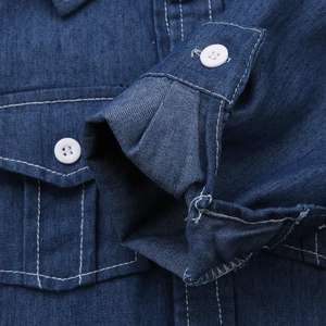 Insieme Dei Vestiti di Estate Delle Ragazze dei bambini Army 1-5 anni della ragazza Del Denim <span class=keywords><strong>Manica</strong></span> <span class=keywords><strong>Lunga</strong></span> <span class=keywords><strong>T</strong></span> <span class=keywords><strong>Shirt</strong></span> E Pantaloni Mimetici vestito - Product Image 5