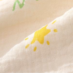 ผ้าขนหนูเช็ดหน้า<span class=keywords><strong>เด็ก</strong></span>ผ้าฝ้าย4ชั้นพิมพ์ลายการ์ตูนผ้านุ่มทรงสี่เหลี่ยมขนาดเล็กสำหรับเด็กแรก<span class=keywords><strong>เกิด</strong></span> - Product Image 3