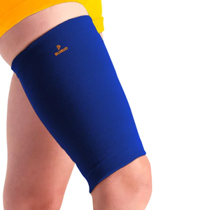 Manchon de soutien de cuisse réglable de haute qualité pour hommes et femmes idéal pour le soulagement des douleurs musculaires prévention des blessures récupération sportive - Product Image 3