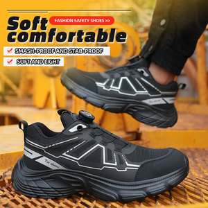 滑り止めオイル & 耐水性スチールつま先冬用ワークブーツ産業安全靴<span class=keywords><strong>2025</strong></span> - Product Image 4