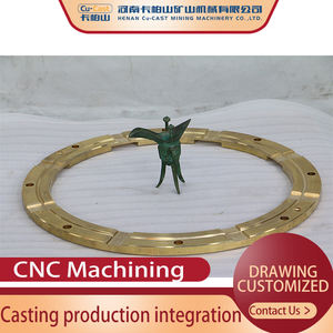 Joint de butée de roulement sans huile en bronze autolubrifiant résistant à l'usure pour les concasseurs traitement de coulée pour les pièces de machines minières - Product Image 2