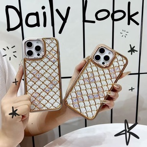 Funda de teléfono magnética Zhenyao con diseño de adsorción de hojas de Ginkgo para iPhone 17 <span class=keywords><strong>Pro</strong></span> Max, funda de teléfono con incrustaciones de diamantes mate tres en uno - Product Image 2