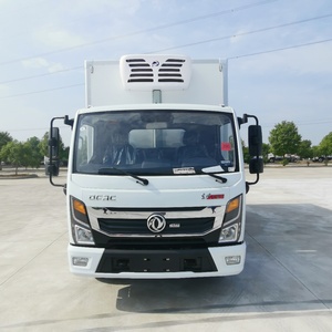 DF lIUQI 4x2 <span class=keywords><strong>camion</strong></span> réfrigéré 140HP choix de qualité supérieure pour chaîne froide maintien de la mer poisson congelé fruits de mer état privilégié - Product Image 4