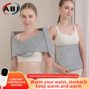 Alas Pemanas Pinggang Ekstra Panjang untuk Musim Dingin, Dapat Digunakan Kembali, Berbahan Kain Quilted, Dapat Dicuci, Selimut Elektrik dengan Pengontrol Suhu, Berbahan Obat Tradisional Cina - Product Image 2