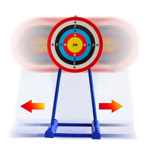 Ventas al por mayor de juguetes de <span class=keywords><strong>tirachinas</strong></span> de ballesta de 90cm de altura para niños y flecha con juego de objetivo de tiro equipo móvil eléctrico de arco de tiro con arco - Product Image 6