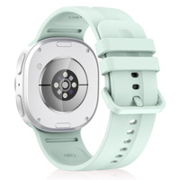 Bracelet de montre en silicone souple, respirant et élastique pour Watch 8/9, remplacement avec fermoir auto-agrippant pour hommes