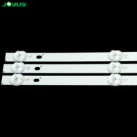 Lampu Latar LED TV LCD JY-709 JL.D32061235-342BS-M untuk TV 32 Inch HD32 M3151A05-5-XC 586mm 6 LED 3 Pcs/set 3V Lensa Bulat OD30