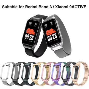 Gelang magnetik aktif untuk xiaomi 9, gelang pengganti baja tahan karat untuk Redmi Watch <span class=keywords><strong>3</strong></span> Milan - Product Image 6