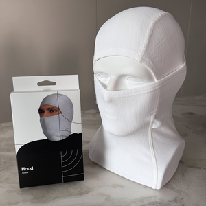 Custom LOGO Balaclava Full <strong>Face</strong> <strong>Mask</strong> Black White Solid Color Breathable Quick Dry Head Cover for Motorcycle Cycling <strong>Skiing</strong> - Product Image 4