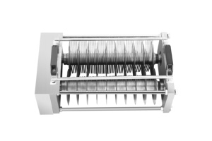 Affettatrice Elettrica Professionale <span class=keywords><strong>in</strong></span> Acciaio Inox per Carne Fresca e Congelata, per Ristoranti e Macellerie, Approvata CE - Product Image 3