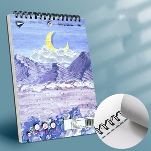 Papier recyclable personnalisé pour dessin en spirale, tampon vierge A3 A4, <span class=keywords><strong>carnet</strong></span> <span class=keywords><strong>de</strong></span> <span class=keywords><strong>croquis</strong></span>, livre <span class=keywords><strong>de</strong></span> <span class=keywords><strong>croquis</strong></span> pour artistes, peinture, 100% - Product Image 3
